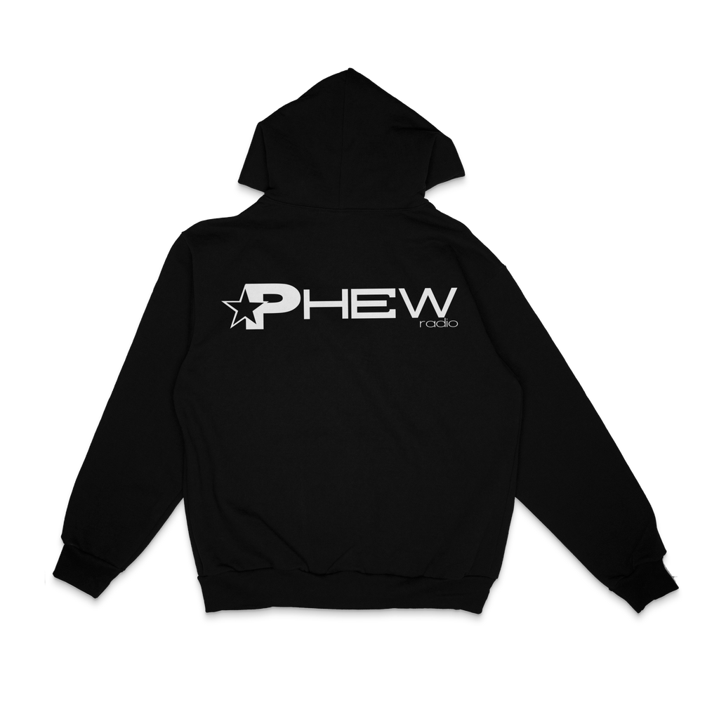 “PHEW RADIO” Zip-Up Hoodie