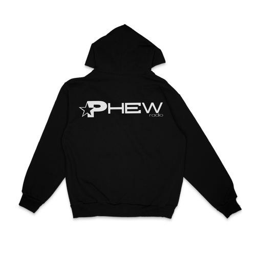“PHEW RADIO” Zip-Up Hoodie